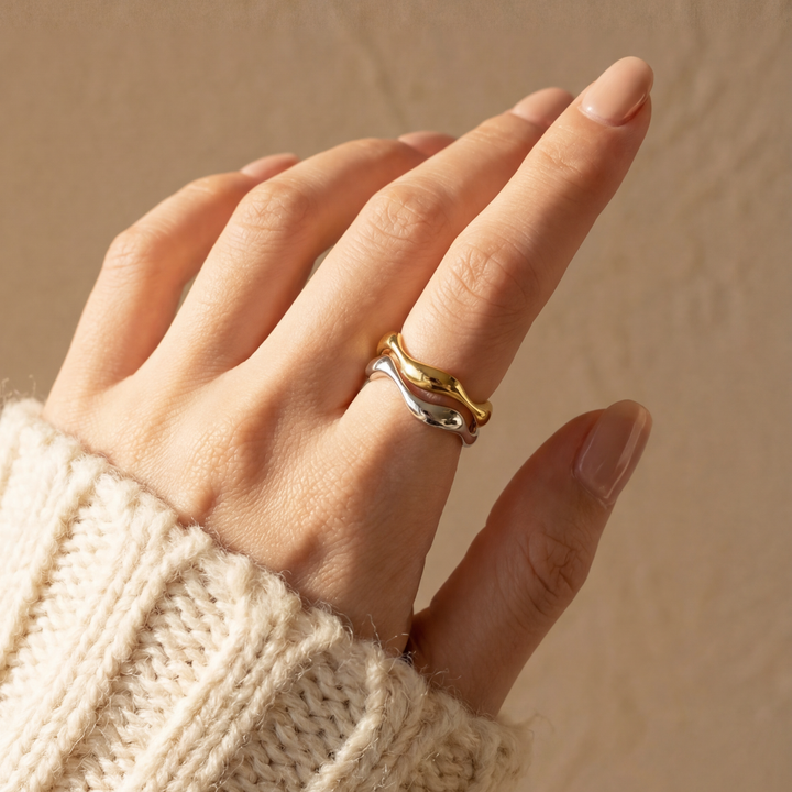 Faye Adjustable Ring Set