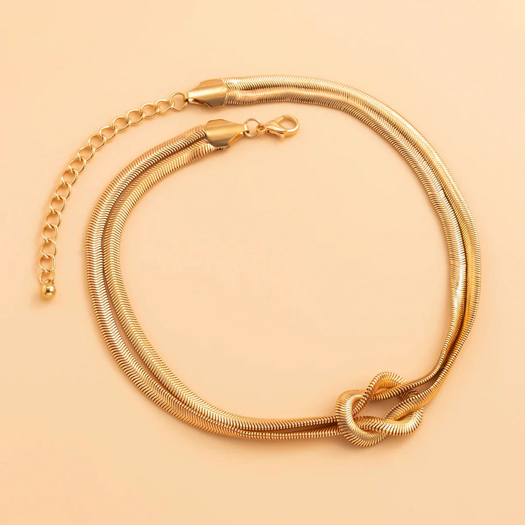 Enya Knot Chain Necklace
