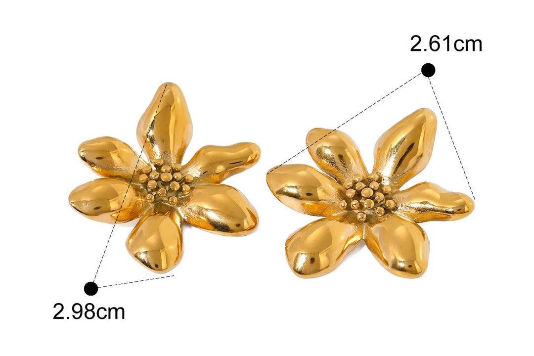 Veloura Bloom Statement Earrings