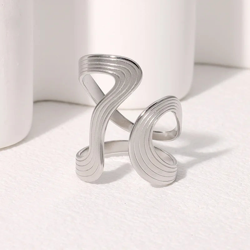 Hahn Sculpted Open Statement Ring