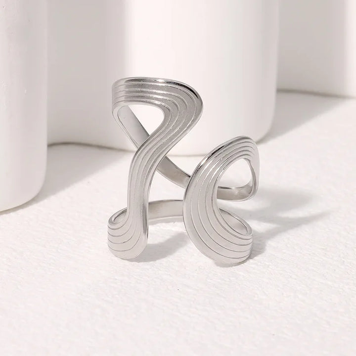 Hahn Sculpted Open Statement Ring