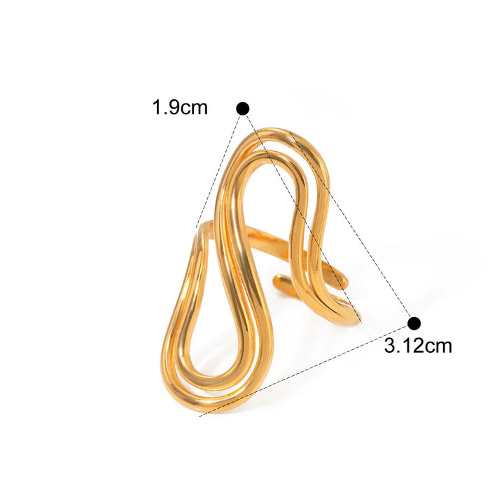 Lunari Flow Ring Set