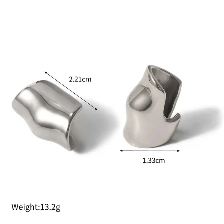 Velin Edge Ear Cuff Earrings