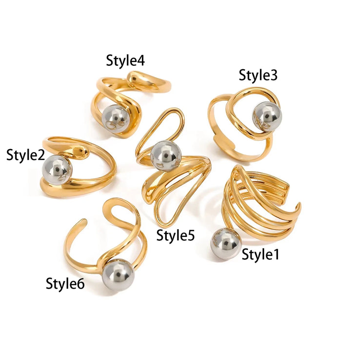 Orvella Sphere Wrap Rings