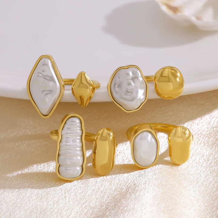 Sora Pearl Statement Ring