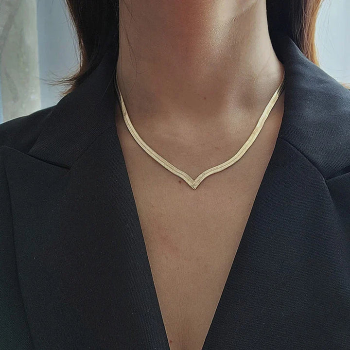 Rangel V Shape Chain Necklace