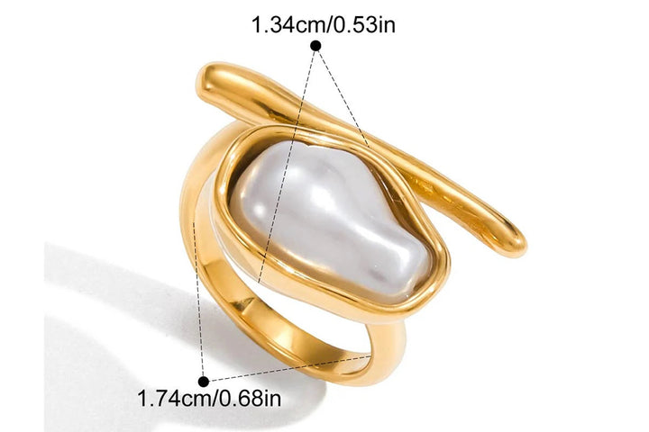 Barlina Pearl Stack Rings