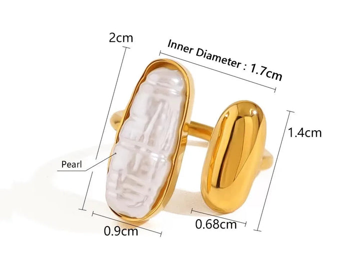 Sora Pearl Statement Ring