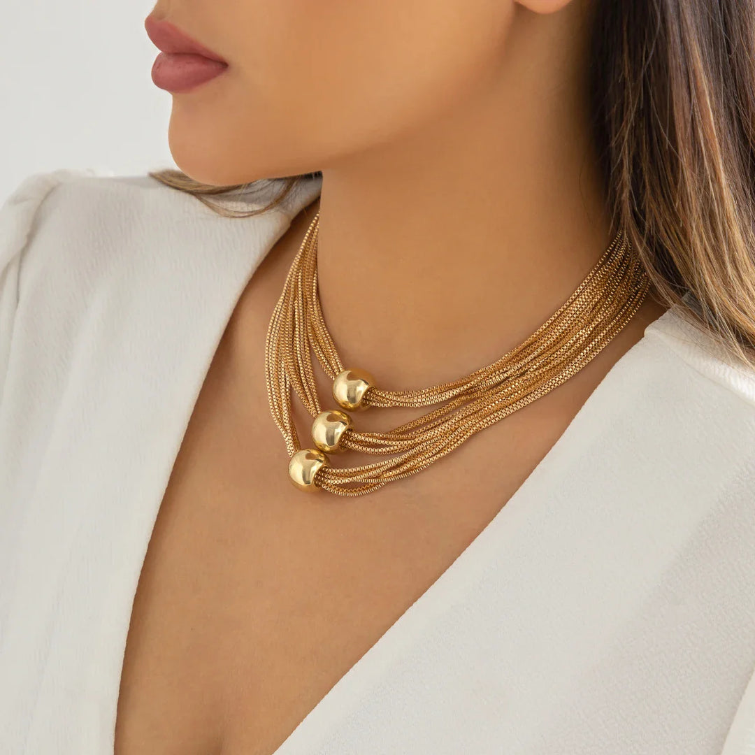Briggs Multi-Layer Statement Necklace