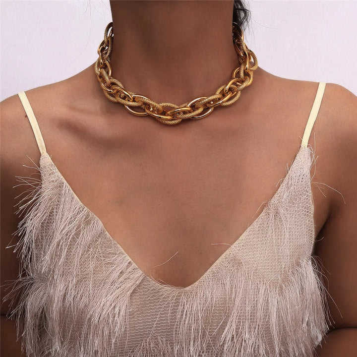 Keiran Chunky Link Chain Choker