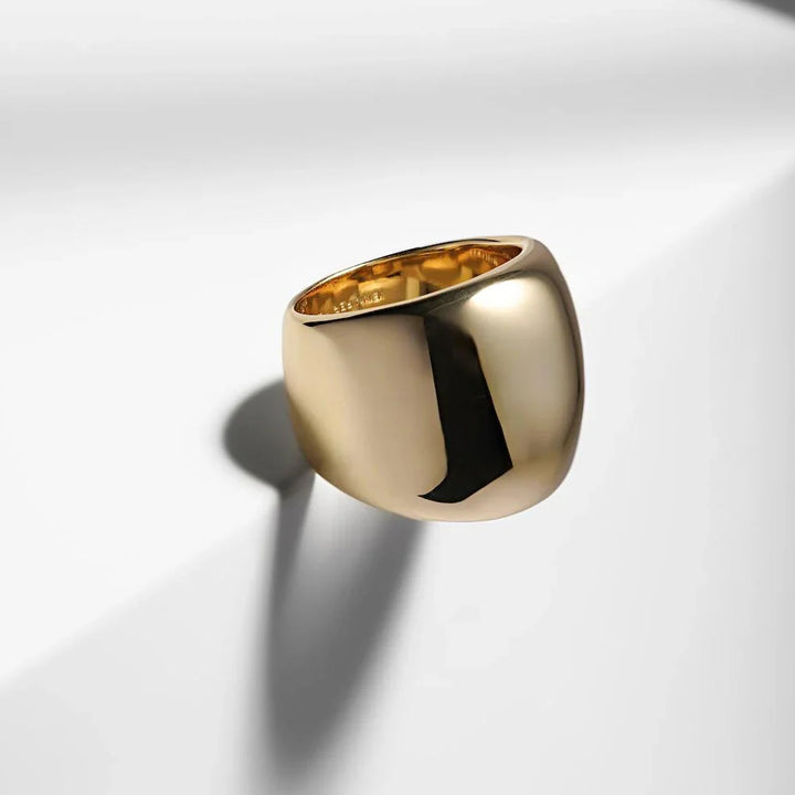 Amara Chunky Oval Statement Ring