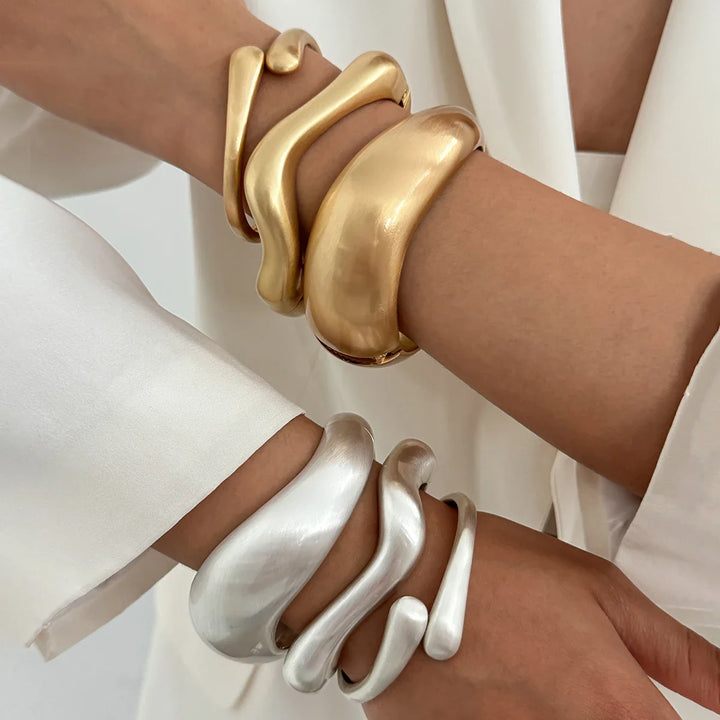 Ciara Sculpted Statement Bracelet