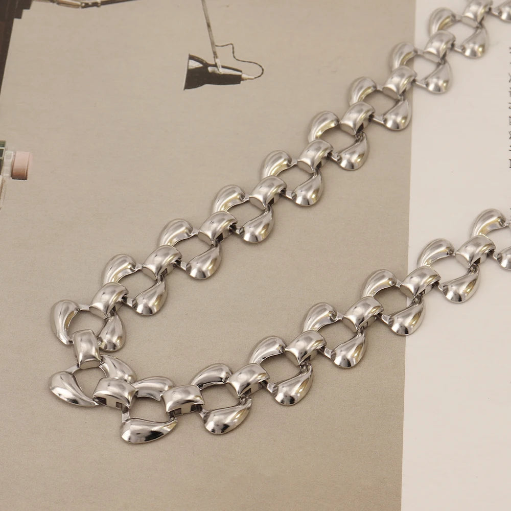 Valessa Water Drop Chain Necklace