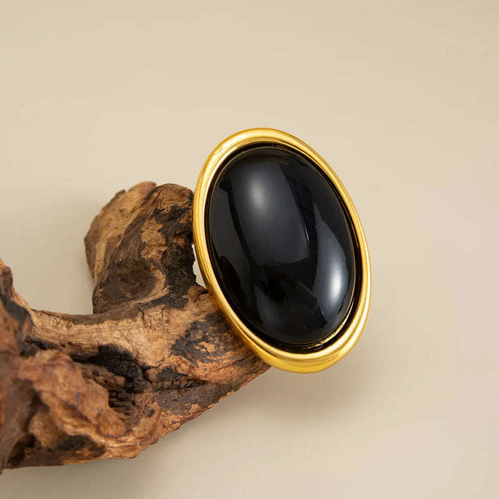 Zerra Oval Resin Statement Ring