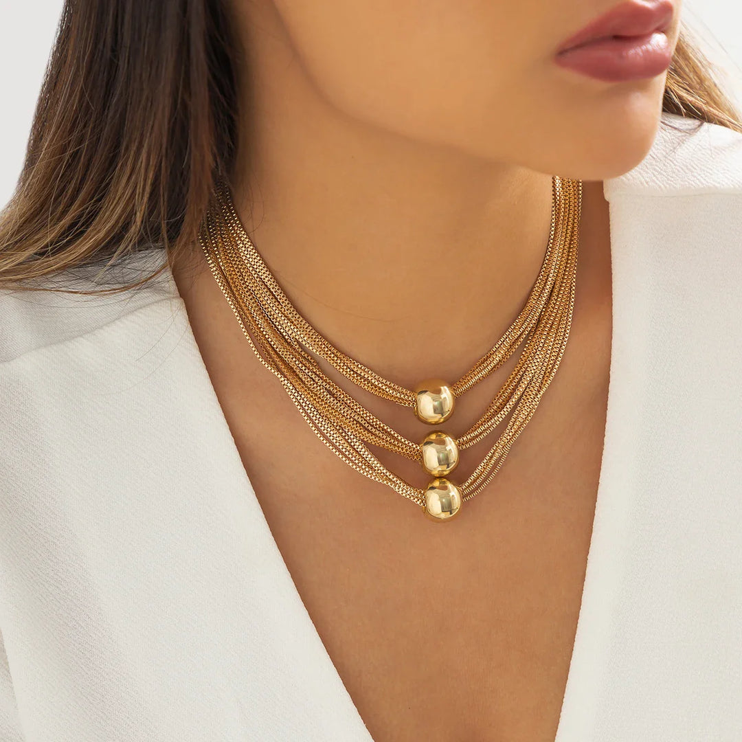Briggs Multi-Layer Statement Necklace