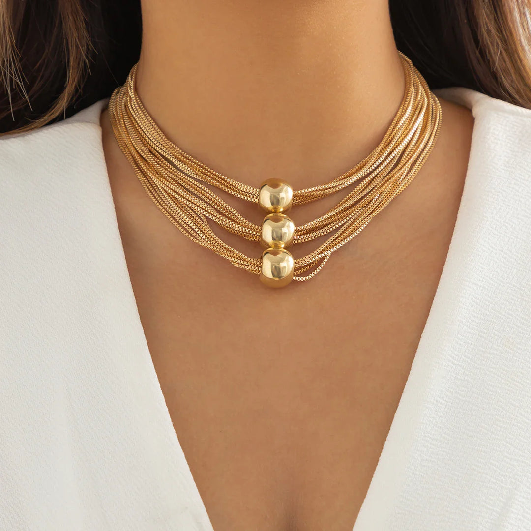 Briggs Multi-Layer Statement Necklace