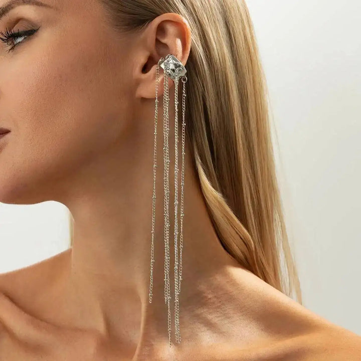 Liora Tassel Ear Cuff
