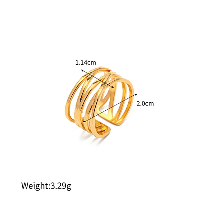 Lunari Flow Ring Set