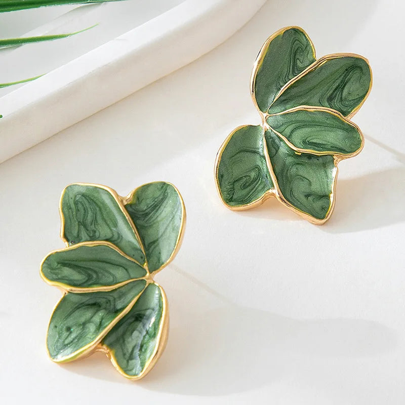 Vera Flower Statement Earrings