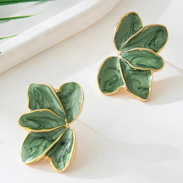 Vera Flower Statement Earrings