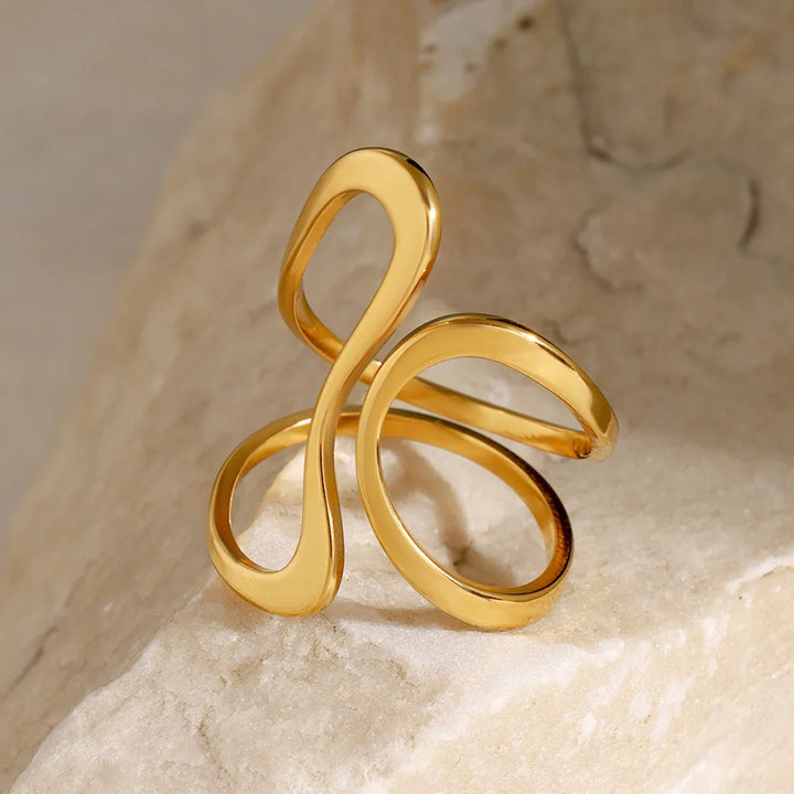 Maya Geometric Adjustable Ring