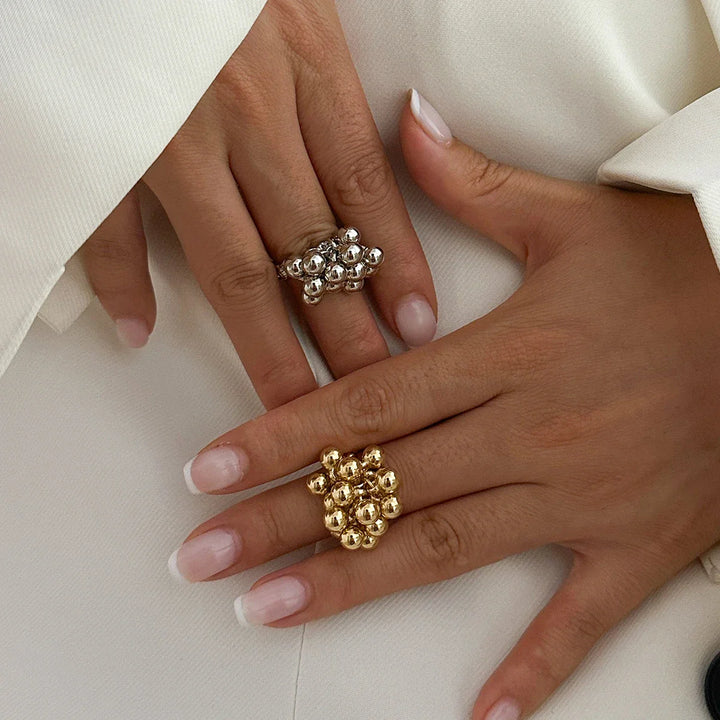Warna Geometric Statement Ring