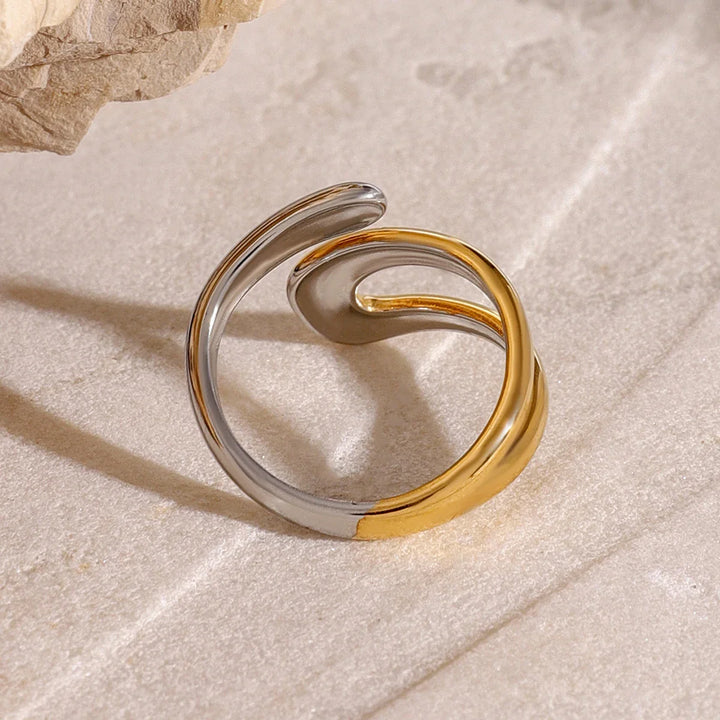 Royal Crescent Moon Ring