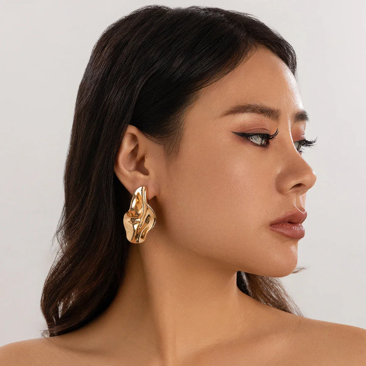 Arden Sculpted Drop Earrings