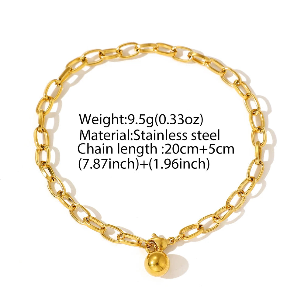 Luna Tassel Chain Bracelet