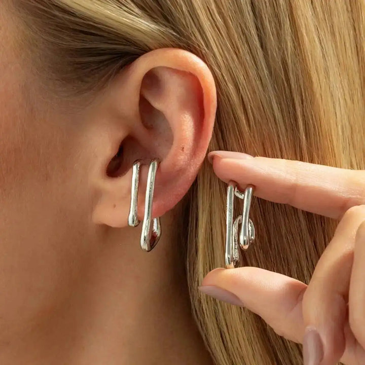 Lunex Clip Earrings