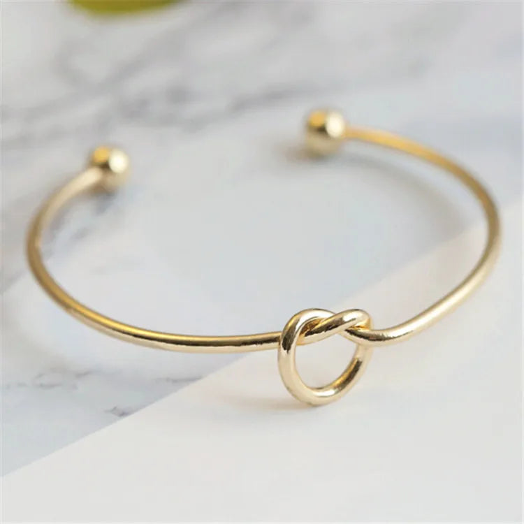 Ziva Geometric Knot Bracelet