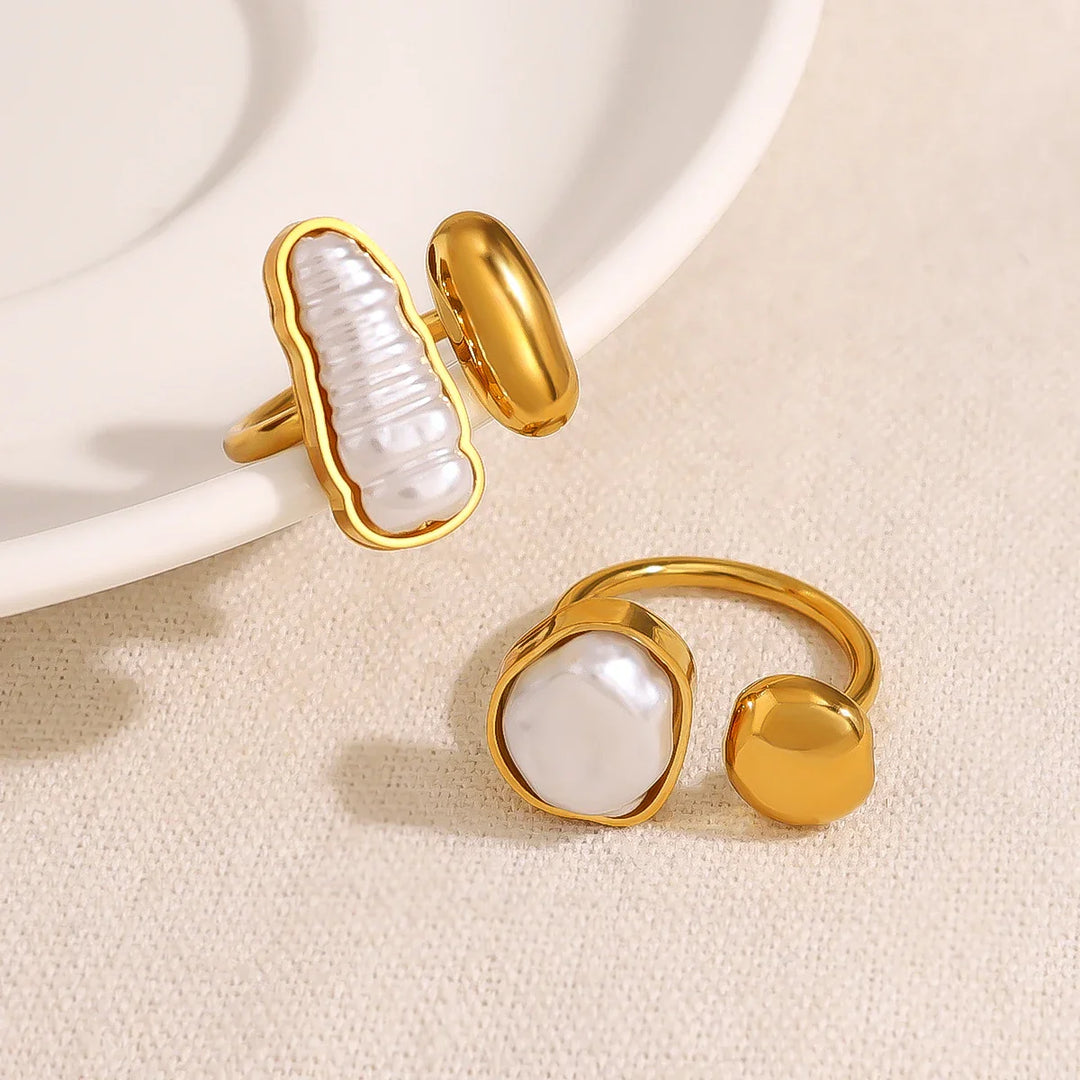 Sora Pearl Statement Ring
