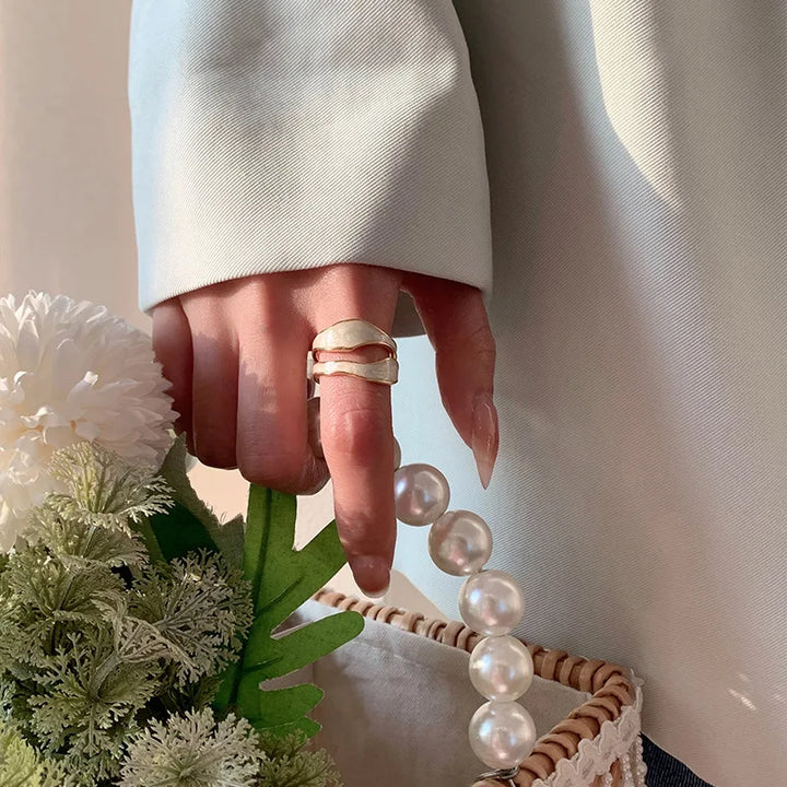 Xena Geometric Adjustable Ring