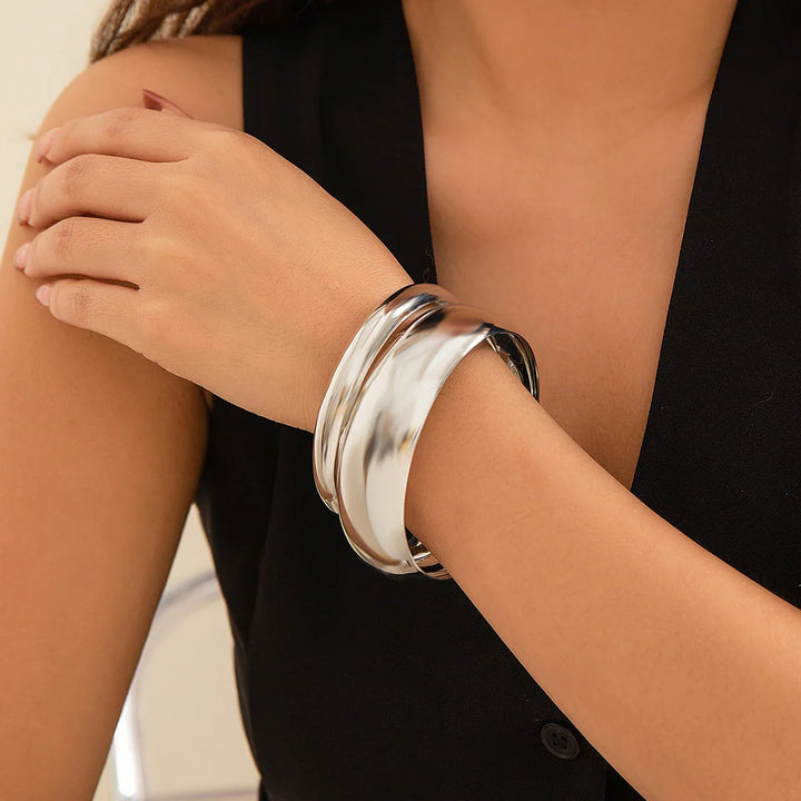 Lloyd Double Band Cuff Bracelet