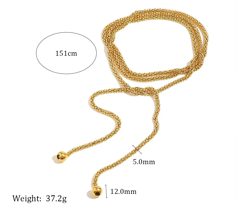 Rina Square Geometric Pearl Necklace