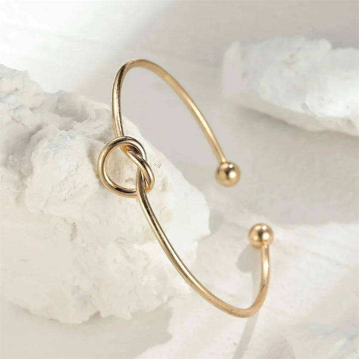 Ziva Geometric Knot Bracelet