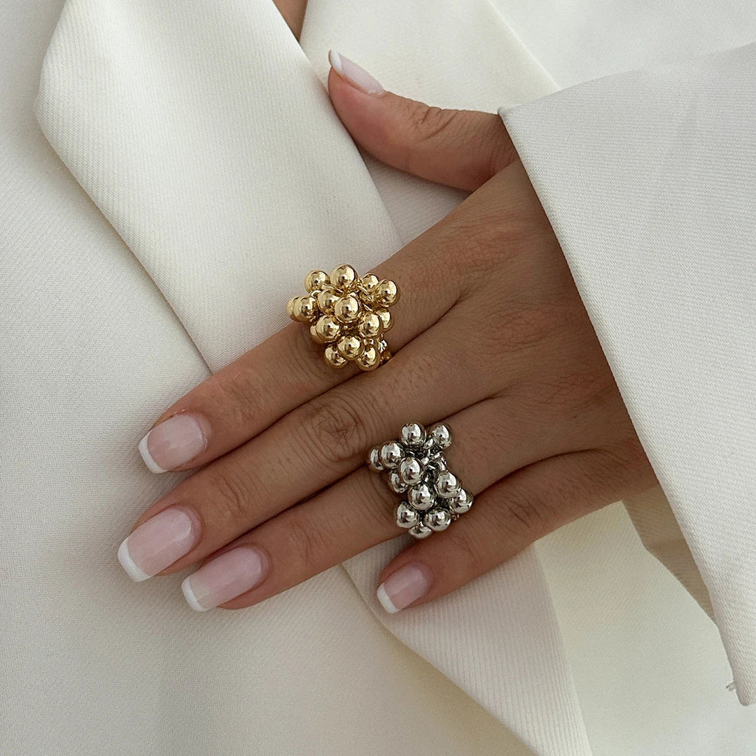 Warna Geometric Statement Ring