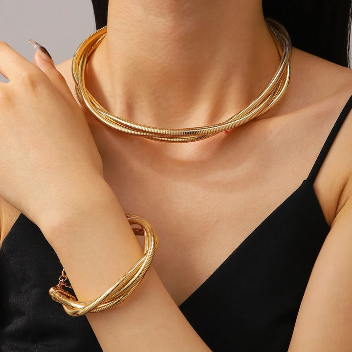 Phoebe Heart Elegant Jewelry Set