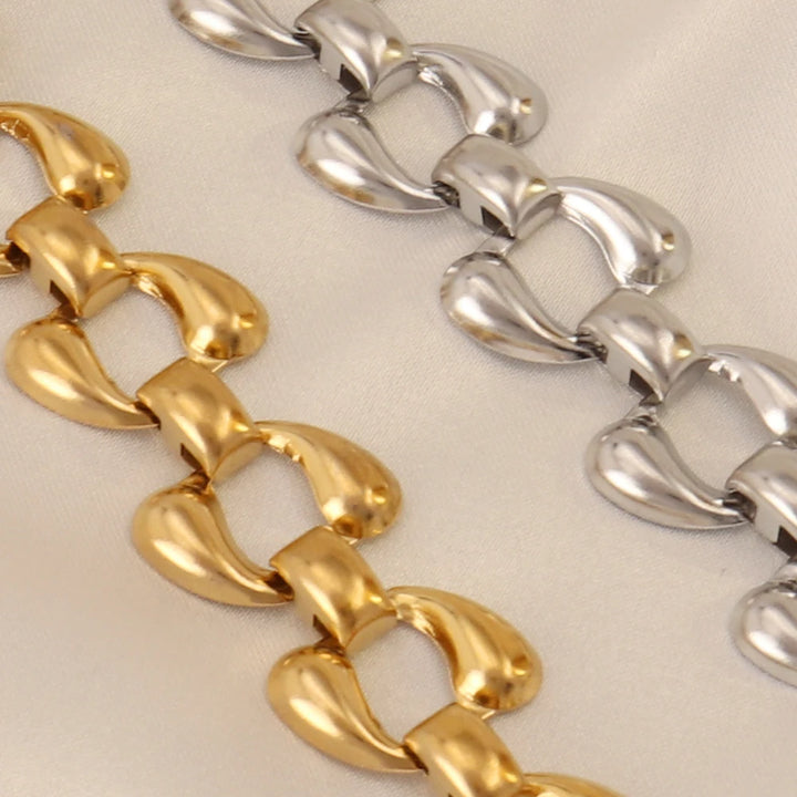 Valessa Water Drop Chain Necklace