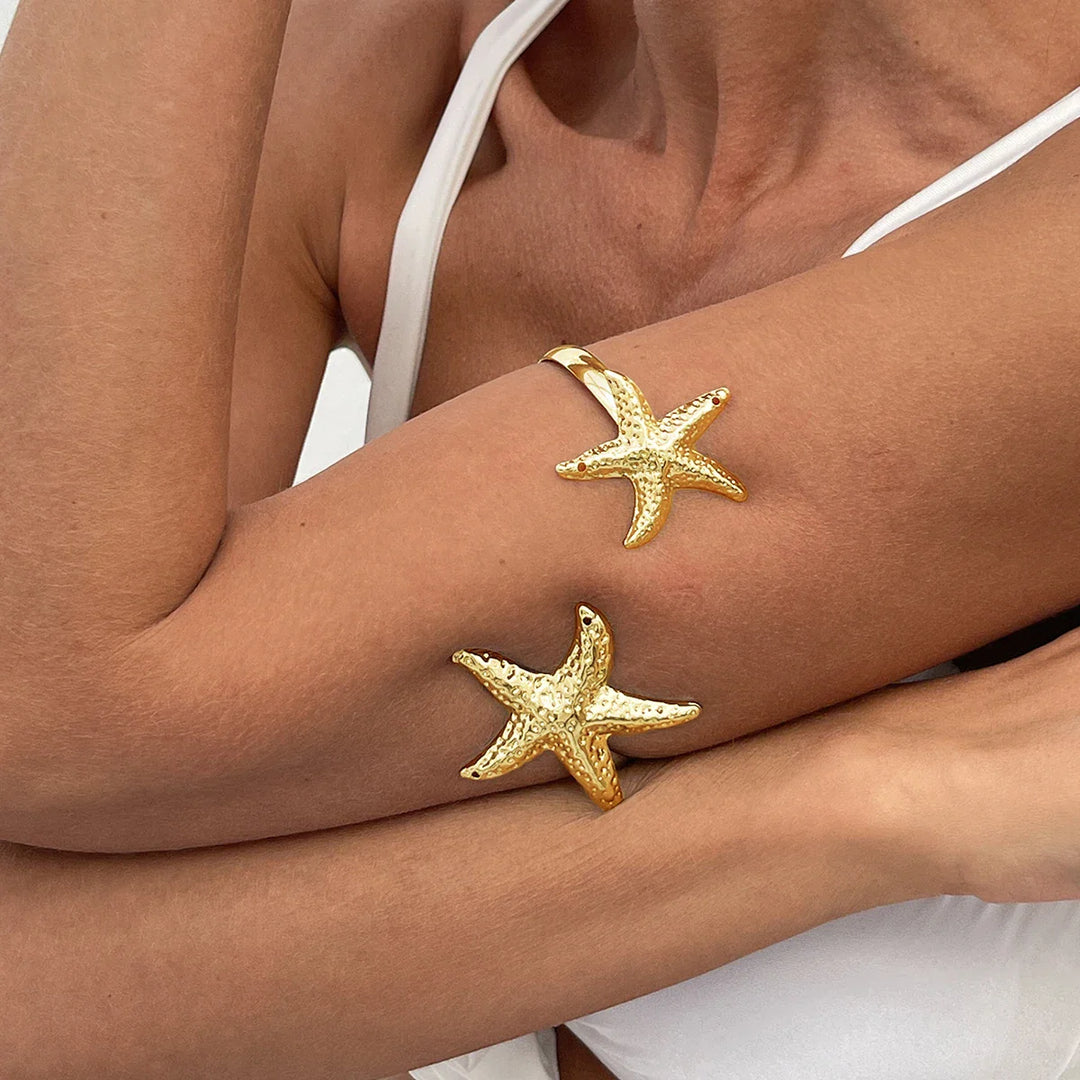 Avila Floral Star Charm Bracelet