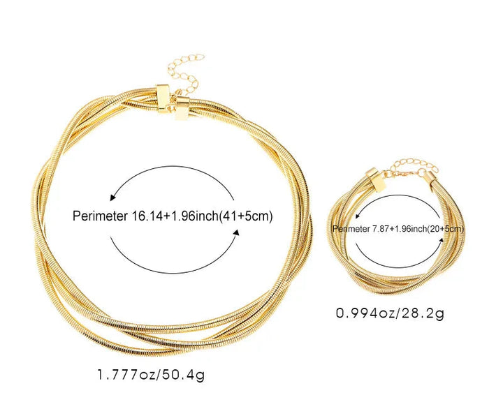 Phoebe Heart Elegant Jewelry Set