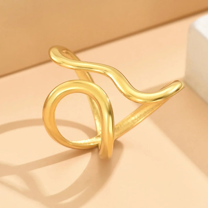 Maya Geometric Adjustable Ring