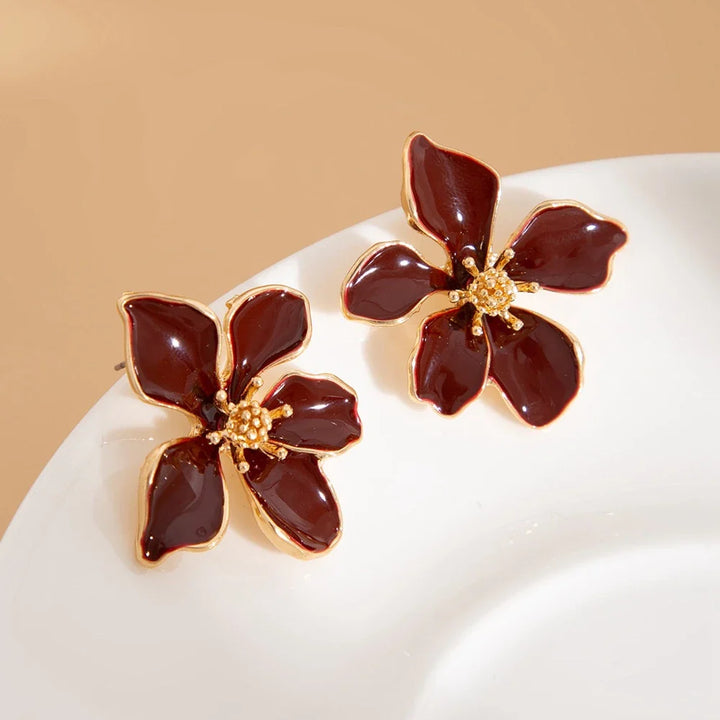 Nora Flower Stud Earrings