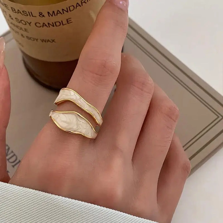 Xena Geometric Adjustable Ring
