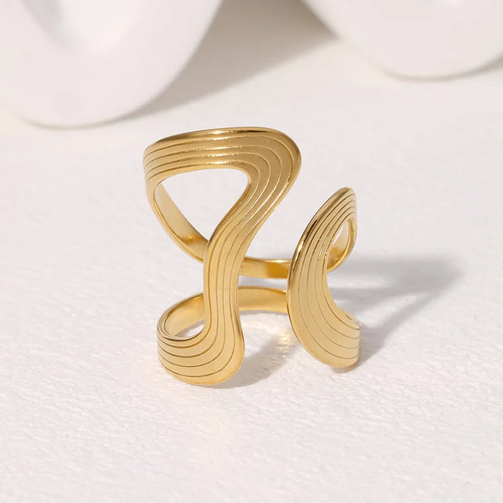 Hahn Sculpted Open Statement Ring