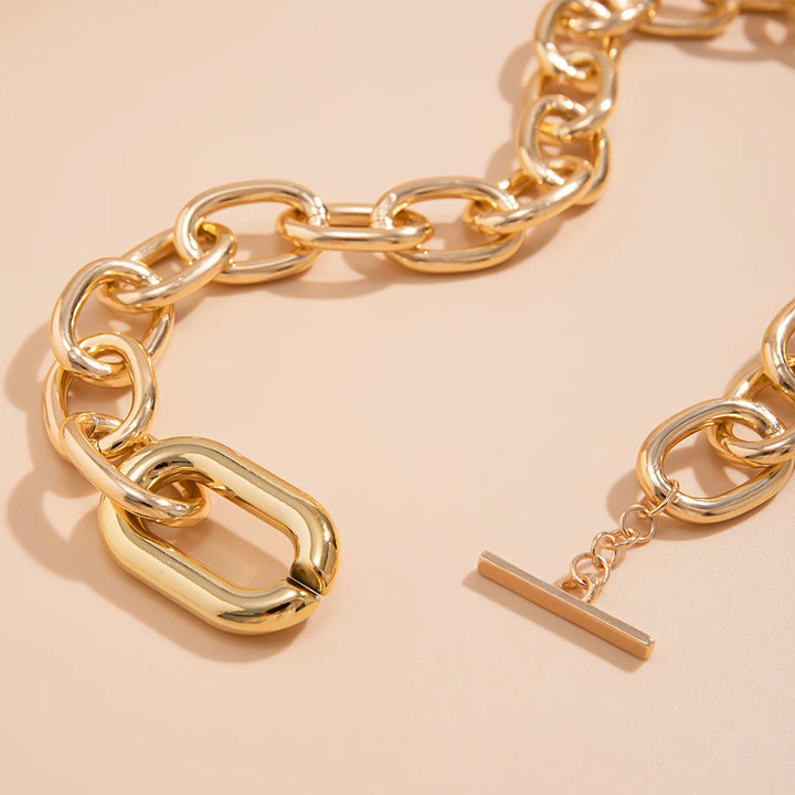 Arden Chunky Toggle Chain Necklace Set