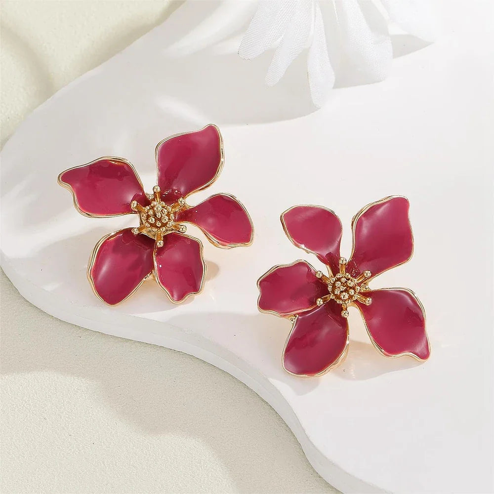 Nora Flower Stud Earrings