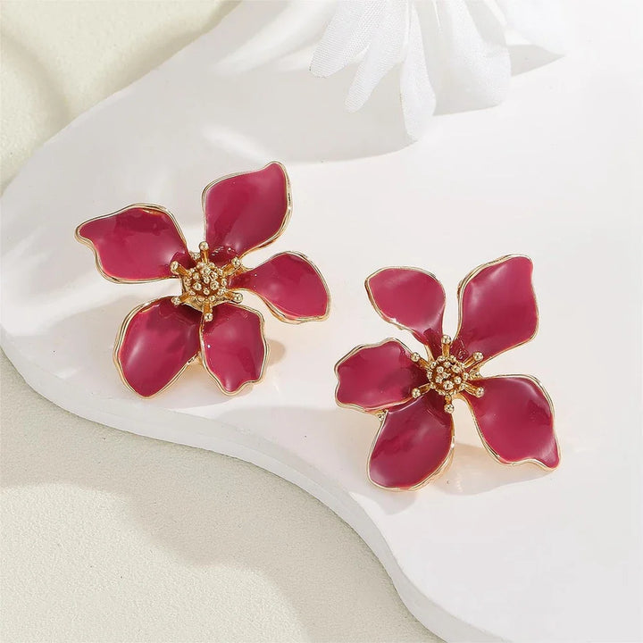 Nora Flower Stud Earrings