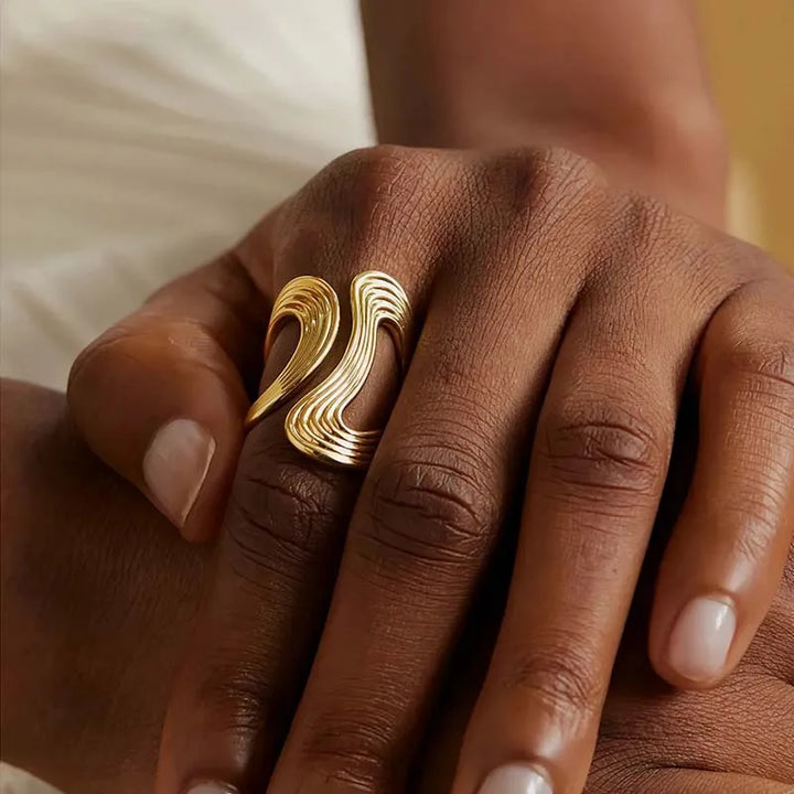 Hahn Sculpted Open Statement Ring