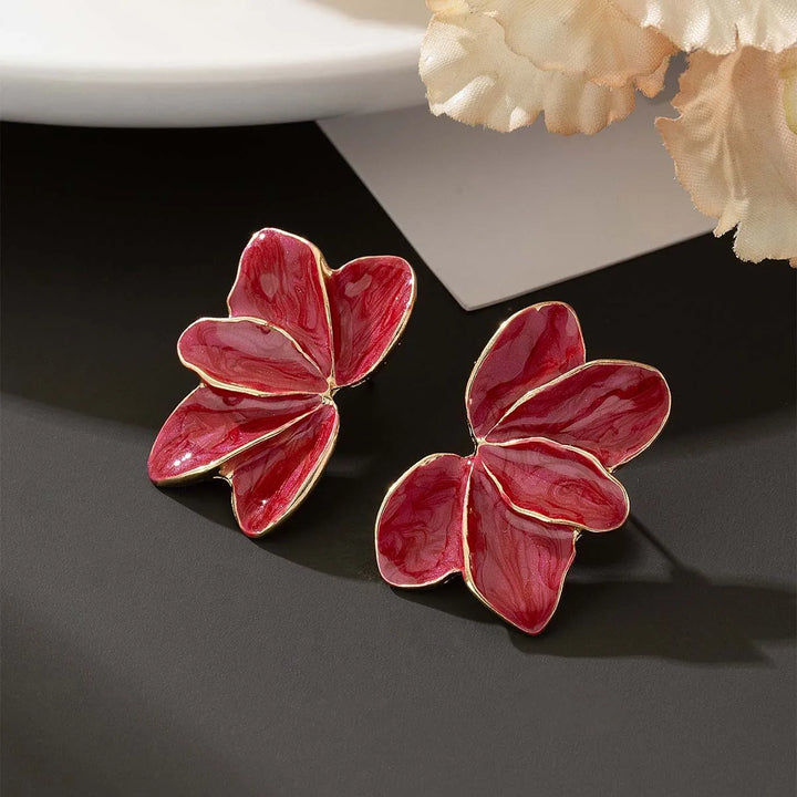 Vera Flower Statement Earrings